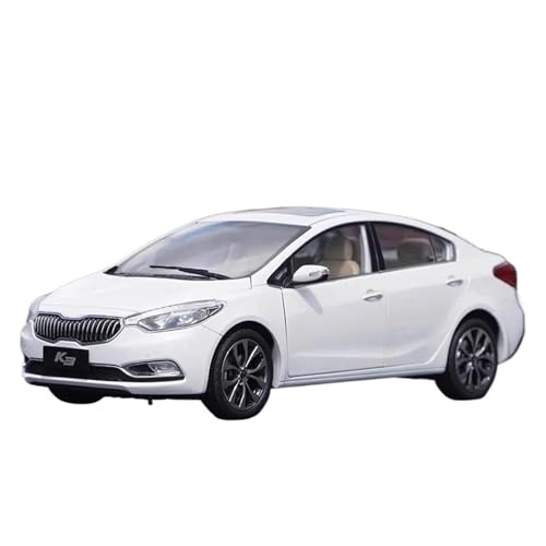Druckgussfahrzeuge Motorfahrzeuge 1: 18 for Dongfeng Original K3 Mini Legierung Druckguss Replik Auto Modell Ornamente Sammlung Dekoration Fertiges Modellauto(White) von PIPJLCGE