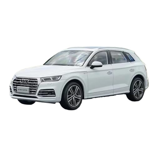 Druckgussfahrzeuge Motorfahrzeuge 1:18 for Audi Q5 SUV Statischer Maßstab, Zinklegierung, Druckguss-Stand Automodelldekorationen Fertiges Modellauto(White) von PIPJLCGE