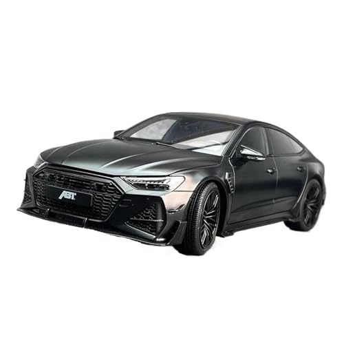 Druckgussfahrzeuge Motorfahrzeuge 1:18 for Audi RS7 Miniatur-Automodell Zinklegierung Metall Simulation Modell Sammlung Ornamente Fertiges Modellauto(Black) von PIPJLCGE