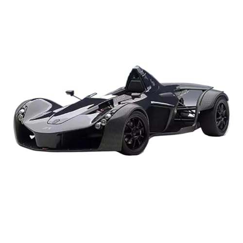 Druckgussfahrzeuge Motorfahrzeuge 1:18 for Bac Mono Miniatur Auto Modell Zink-Legierung Metall Simulation Modell Sammlung Ornamente Fertiges Modellauto(Black) von PIPJLCGE