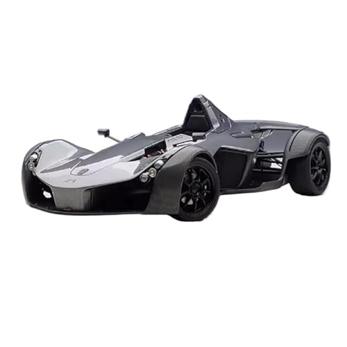 Druckgussfahrzeuge Motorfahrzeuge 1:18 for Bac Mono Miniatur Auto Modell Zink-Legierung Metall Simulation Modell Sammlung Ornamente Fertiges Modellauto(Chrome) von PIPJLCGE