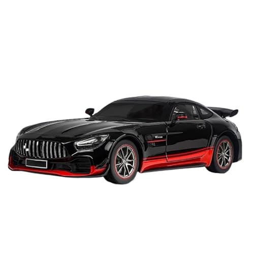Druckgussfahrzeuge Motorfahrzeuge 1:18 for Benz AMG GTR Miniatur Statische Zinklegierung Home Modellauto Kreative Einrichtung Dekoration Fertiges Modellauto(Black) von PIPJLCGE