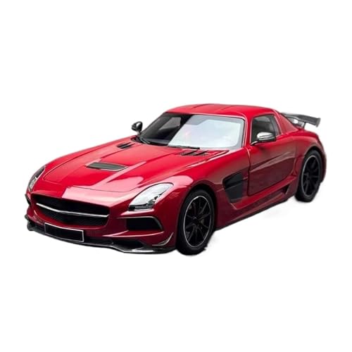 Druckgussfahrzeuge Motorfahrzeuge 1:18 for Benz SLS AMG Miniatur-Automodell Zinklegierung Metall Simulation Modell Sammlung Ornamente Fertiges Modellauto von PIPJLCGE