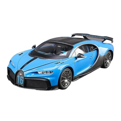 Druckgussfahrzeuge Motorfahrzeuge 1:18 for Bugatti Chiron Statische Skala Legierung Metall Hause Modell Auto Kreative Einrichtung Dekoration Fertiges Modellauto(Yellow) von PIPJLCGE