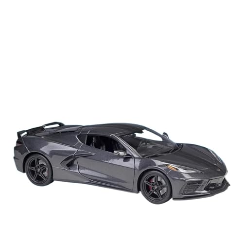 Druckgussfahrzeuge Motorfahrzeuge 1:18 for Chevrolet Corvette Stingray 2020 Mini Statische Druckguss-Modellauto Zinklegierung Dekorative Ornamente Fertiges Modellauto(Chrome) von PIPJLCGE