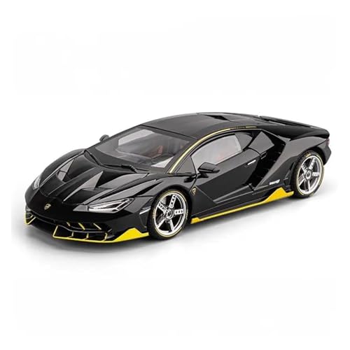 Druckgussfahrzeuge Motorfahrzeuge 1:18 for Lamborghini Centenario Mini-Simulation Legierung Metall Automodell Exquisite Ornamente Ausstellung Display Fertiges Modellauto(Black) von PIPJLCGE