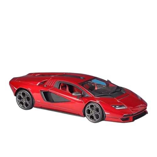 Druckgussfahrzeuge Motorfahrzeuge 1:18 for Lamborghini Countach LPI 800-4 LPI800 2021simulation Mini Druckguss Modell Auto Zink-Legierung Dekorative Fertiges Modellauto(Red) von PIPJLCGE