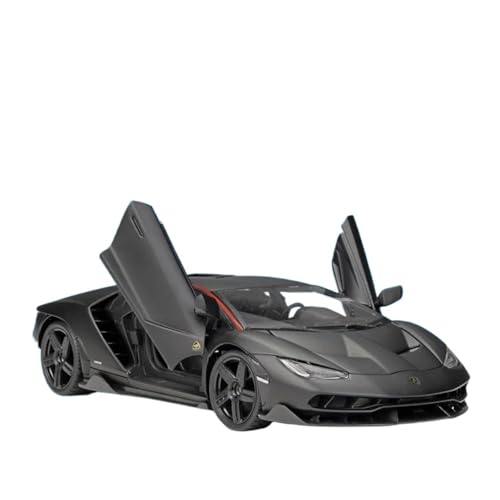 Druckgussfahrzeuge Motorfahrzeuge 1:18 for Lamborghini LP770-4 Centenario Simulation Statische Legierung Automodell Metallmodell Ornamente Dekoration Fertiges Modellauto(Black) von PIPJLCGE