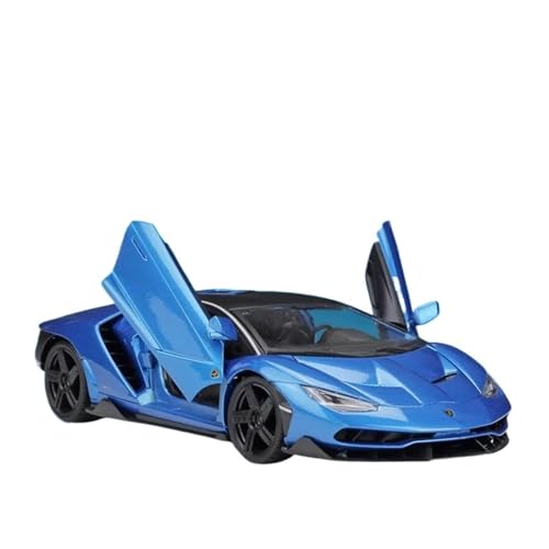Druckgussfahrzeuge Motorfahrzeuge 1:18 for Lamborghini LP770-4 Centenario Simulation Statische Legierung Automodell Metallmodell Ornamente Dekoration Fertiges Modellauto(Blue) von PIPJLCGE