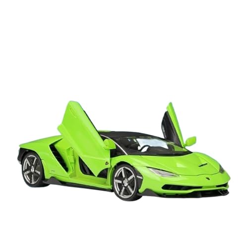 Druckgussfahrzeuge Motorfahrzeuge 1:18 for Lamborghini LP770-4 Centenario Simulation Statische Legierung Automodell Metallmodell Ornamente Dekoration Fertiges Modellauto(Green) von PIPJLCGE
