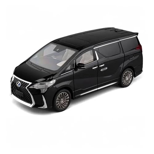 Druckgussfahrzeuge Motorfahrzeuge 1:18 for Lexus LM300 Mini-Automodell Aus Legierung, Simulationsmodell Sammlung Ornamente Dekoration Fertiges Modellauto(Black) von PIPJLCGE