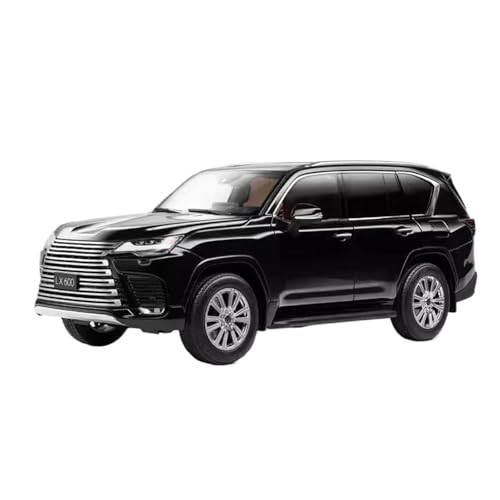 Druckgussfahrzeuge Motorfahrzeuge 1:18 for Lexus LX600 Mini-Automodell Legierung Simulation Fahrzeugmodell Sammlung Ornamente Schmücken Fertiges Modellauto(Black) von PIPJLCGE