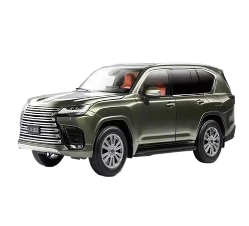Druckgussfahrzeuge Motorfahrzeuge 1:18 for Lexus LX600 Mini-Automodell Legierung Simulation Fahrzeugmodell Sammlung Ornamente Schmücken Fertiges Modellauto(Green) von PIPJLCGE