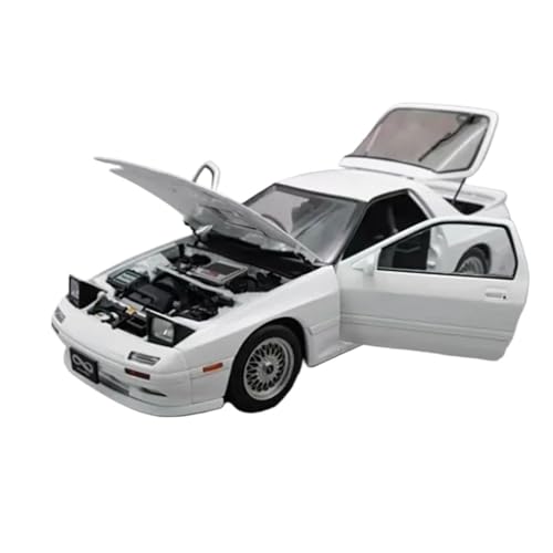 Druckgussfahrzeuge Motorfahrzeuge 1:18 for Mazda FC3S Miniatur-Automodell Zinklegierung Metall Simulation Modell Sammlung Ornamente Fertiges Modellauto von PIPJLCGE