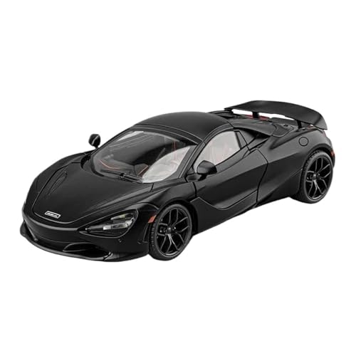 Druckgussfahrzeuge Motorfahrzeuge 1:18 for McLaren 720s Mini Statische Simulation Legierung Automodell Metallguss Ornamente Dekoration Fertiges Modellauto(Black) von PIPJLCGE