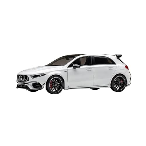 Druckgussfahrzeuge Motorfahrzeuge 1:18 for Mercedes A45 S 2023 Statische Simulation Legierung Metall Modellauto Druckguss Metallguss Ornamente Fertiges Modellauto(White) von PIPJLCGE