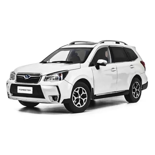 Druckgussfahrzeuge Motorfahrzeuge 1:18 for Subaru Forester XT 2015 Statische Simulation Legierung Metall Modellauto Druckguss Metallguss Ornamente Fertiges Modellauto(White) von PIPJLCGE