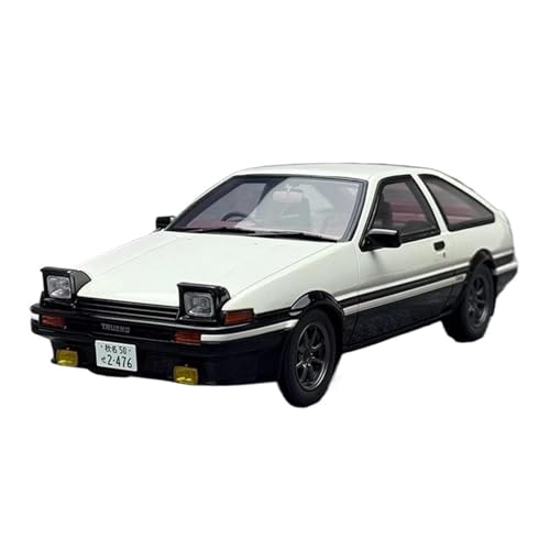 Druckgussfahrzeuge Motorfahrzeuge 1:18 for Toyota Ae86 1985 Mini-Simulation Statischen Maßstab Legierung Automodell Metallmodell Kreative Ornamente Fertiges Modellauto von PIPJLCGE