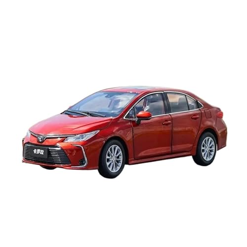 Druckgussfahrzeuge Motorfahrzeuge 1:18 for Toyota Corolla Der 12. Generation Simulationsmaßstab Zinklegierung Automodell Metall Automodell Dekoration Fertiges Modellauto(Red) von PIPJLCGE