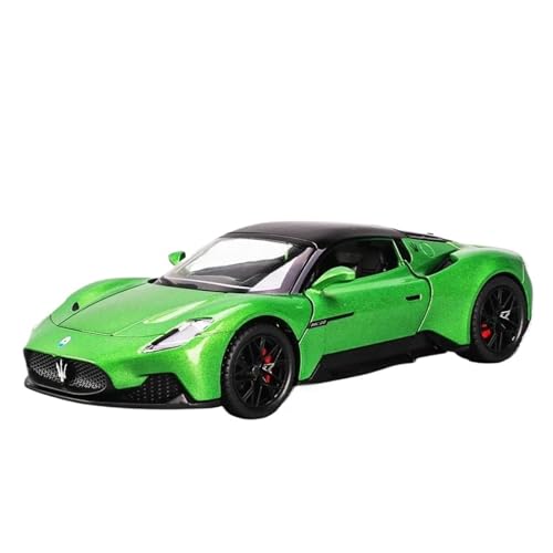 Druckgussfahrzeuge Motorfahrzeuge 1:22 for Maserati MC20 Mini-Skala Simulation Legierung Automodell Bücherregal Ornamente Dekoration Sammlung Fertiges Modellauto(Green) von PIPJLCGE