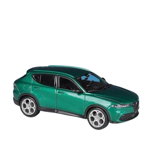 Druckgussfahrzeuge Motorfahrzeuge 1:24 for Alfa Romeo Tonale SUV Simulation Miniatur Statische Druckguss-Modellauto Legierung Metall Ornamente Fertiges Modellauto(Green) von PIPJLCGE