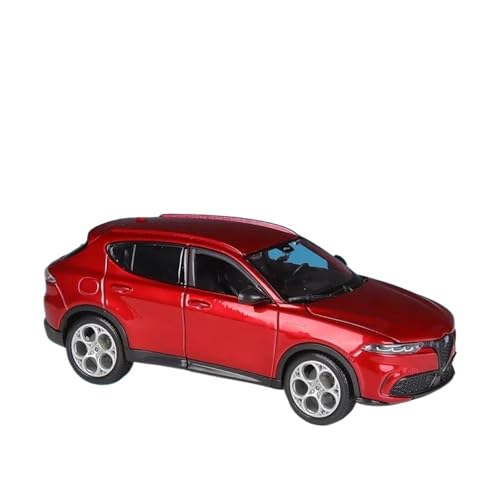 Druckgussfahrzeuge Motorfahrzeuge 1:24 for Alfa Romeo Tonale SUV Simulation Miniatur Statische Druckguss-Modellauto Legierung Metall Ornamente Fertiges Modellauto(Red) von PIPJLCGE