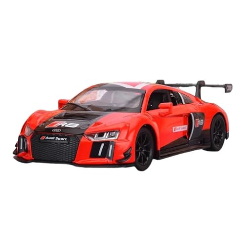 Druckgussfahrzeuge Motorfahrzeuge 1:24 for Audi R8 LMS Statische Miniatur-Druckguss-Fahrzeug-Zinklegierung-Modellauto-Ornamente Fertiges Modellauto(Red) von PIPJLCGE