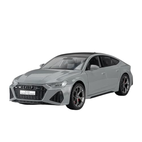 Druckgussfahrzeuge Motorfahrzeuge 1:24 for Audi RS7 Statischen Maßstab Mini Druckguss Legierung Metall Replik Auto Modell Ornamente Schmücken Fertiges Modellauto(Chrome) von PIPJLCGE