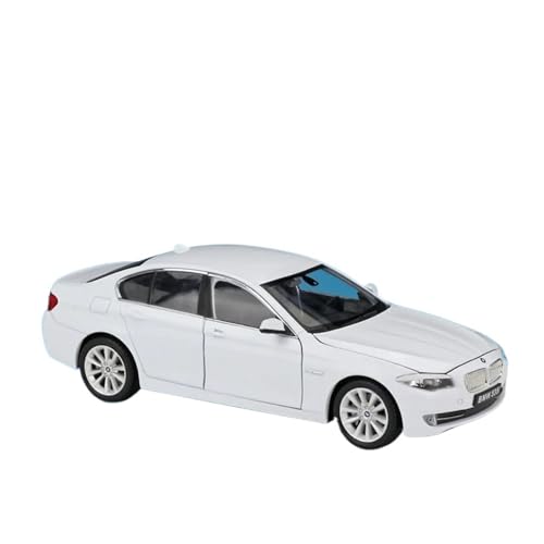 Druckgussfahrzeuge Motorfahrzeuge 1:24 for BMW 5 Series 535i Statischer Maßstab Mini-Druckguss-Metall-Replik-Automodell Ornamente Schmücken Fertiges Modellauto(White) von PIPJLCGE