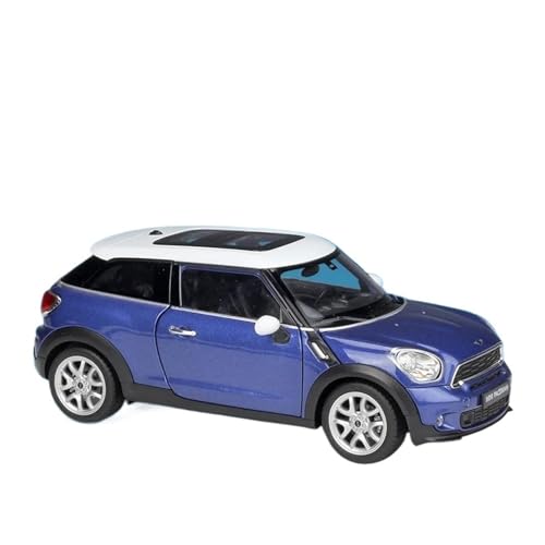 Druckgussfahrzeuge Motorfahrzeuge 1:24 for BMW Mini Cooper S Paceman Statische Legierung Metall Auto Modell Maßstab Luxus Fahrzeug Ornamente Dekoration Fertiges Modellauto(Blue) von PIPJLCGE