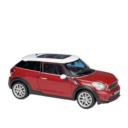 Druckgussfahrzeuge Motorfahrzeuge 1:24 for BMW Mini Mini Simulation Legierung Druckguss Exquisite Modell Auto Zubehör Dekoration Fertiges Modellauto(Red) von PIPJLCGE