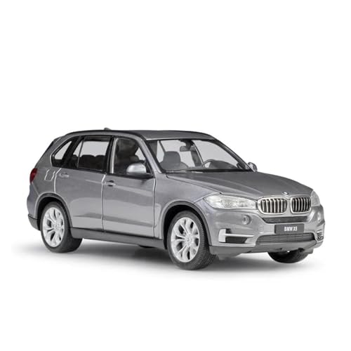 Druckgussfahrzeuge Motorfahrzeuge 1:24 for BMW X5 High SUV Simulation Miniatur Statisches Modellauto Druckguss Zinklegierung Dekoration Fertiges Modellauto(Chrome) von PIPJLCGE