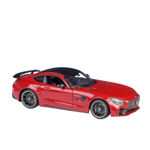 Druckgussfahrzeuge Motorfahrzeuge 1:24 for Benz AMG GTR Simulation Miniatur Druckguss Modellauto Legierung Metall Dekorative Ornamente Fertiges Modellauto(Red) von PIPJLCGE
