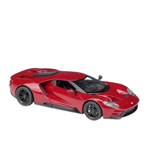 Druckgussfahrzeuge Motorfahrzeuge 1:24 for Ford GT 2017 Mini Statische Skala Auto Modell Legierung Simulation Modell Ornamente Sammlung Fertiges Modellauto(Red) von PIPJLCGE