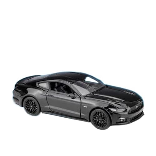 Druckgussfahrzeuge Motorfahrzeuge 1:24 for Ford Mustang GT Statische Skala Automodell Legierung Simulation Modell Sammlung Ornamente Dekoration Fertiges Modellauto(Black) von PIPJLCGE