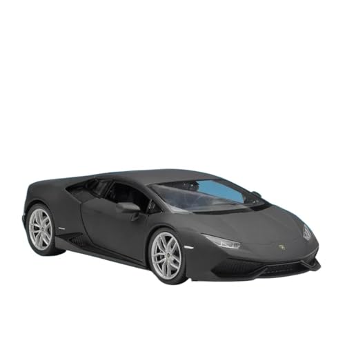 Druckgussfahrzeuge Motorfahrzeuge 1:24 for Lamborghini Huracan LP610-4 Statische Legierung Druckguss Metall Modell Auto Ornamente Sammlung Display Fertiges Modellauto(Black) von PIPJLCGE