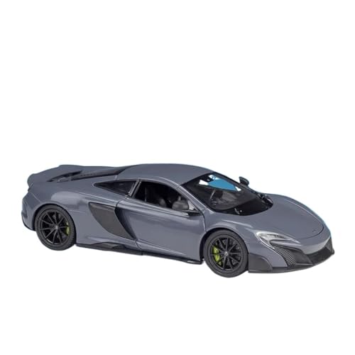 Druckgussfahrzeuge Motorfahrzeuge 1:24 for McLaren 675LT Mini Statischen Maßstab Zink-Legierung Luxus-Auto-Modell Bücherregal Ornamente Dekoration Fertiges Modellauto(Chrome) von PIPJLCGE