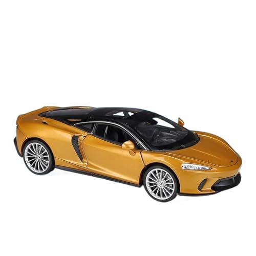 Druckgussfahrzeuge Motorfahrzeuge 1:24 for McLaren GT Simulation Miniatur Statischen Maßstab Druckguss-Modell Automobil Legierung Ornament Fertiges Modellauto(Gold) von PIPJLCGE