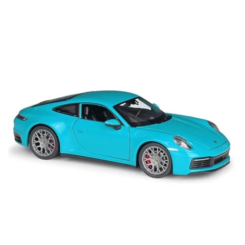 Druckgussfahrzeuge Motorfahrzeuge 1:24 for Porsche 911 Carrera 4S Simulation Miniatur Statisches Modellauto Druckguss-Zinklegierungssammlung Fertiges Modellauto(Yellow) von PIPJLCGE