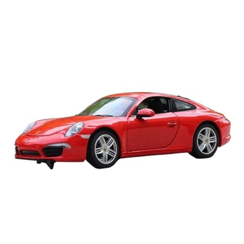 Druckgussfahrzeuge Motorfahrzeuge 1:24 for Porsche 911 Carrera Simulation Statisches Automodell Aus Zinklegierung Simulationsmodell Ornamente Fertiges Modellauto(Red) von PIPJLCGE