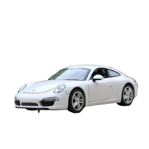Druckgussfahrzeuge Motorfahrzeuge 1:24 for Porsche 911 Carrera Simulation Statisches Automodell Aus Zinklegierung Simulationsmodell Ornamente Fertiges Modellauto(White) von PIPJLCGE