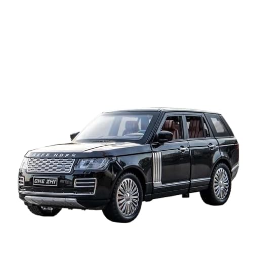 Druckgussfahrzeuge Motorfahrzeuge 1:24 for Range Rover Miniatur-Automodell Zinklegierung Metall Simulation Modell Sammlung Ornamente Fertiges Modellauto(Black) von PIPJLCGE