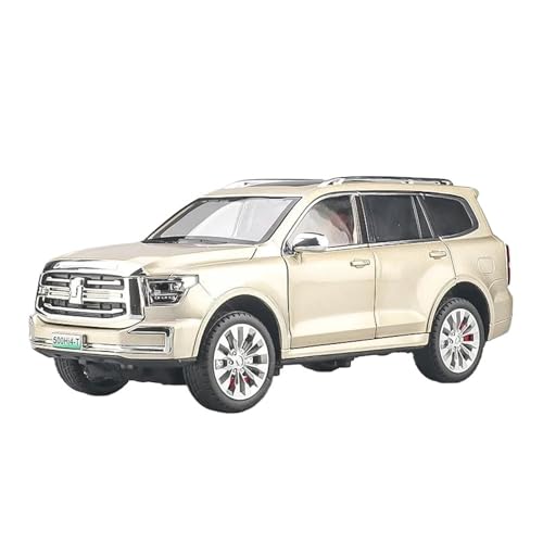 Druckgussfahrzeuge Motorfahrzeuge 1:24 for Tank 500 Hi4-t SUV Statische Legierung Metall Auto Modell Maßstab Luxus Fahrzeug Ornamente Dekoration Fertiges Modellauto(Gold) von PIPJLCGE