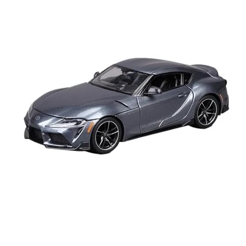 Druckgussfahrzeuge Motorfahrzeuge 1:24 for Toyota GR Miniatur-Automodell Zinklegierung Metall Simulation Modell Sammlung Ornamente Fertiges Modellauto(Chrome) von PIPJLCGE