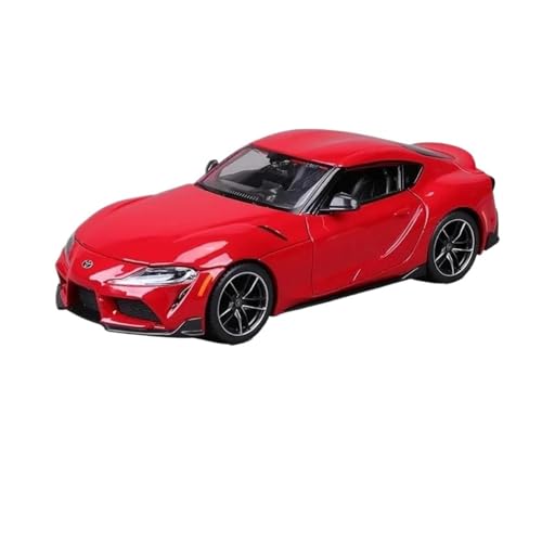 Druckgussfahrzeuge Motorfahrzeuge 1:24 for Toyota GR Miniatur-Automodell Zinklegierung Metall Simulation Modell Sammlung Ornamente Fertiges Modellauto(Red) von PIPJLCGE