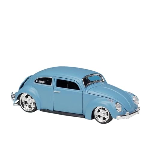 Druckgussfahrzeuge Motorfahrzeuge 1:24 for Volkswagen Käfer Statischer Maßstab Mini-Simulation Druckgusslegierung, Replika Automodelldekoration Fertiges Modellauto von PIPJLCGE
