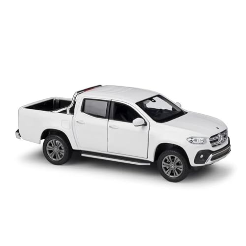 Druckgussfahrzeuge Motorfahrzeuge 1:27 for Benz X-Klasse Simulation Mini Statischen Maßstab Druckguss Modellauto Legierung Metall Ornamente Fertiges Modellauto(White) von PIPJLCGE