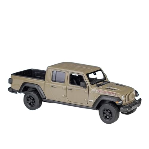 Druckgussfahrzeuge Motorfahrzeuge 1:27 for Jeep Gladiator Rubicon Mini Maßstab Simulation Legierung Metall Auto Modell Bücherregal Ornamente Dekoration Fertiges Modellauto(Green) von PIPJLCGE
