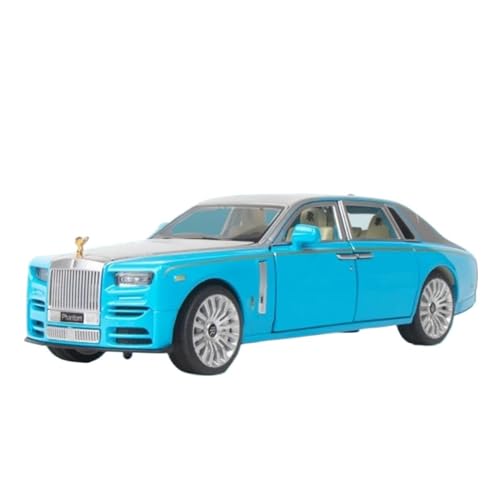 Druckgussfahrzeuge Motorfahrzeuge 1:30 for Rolls-Royce Mansory Phantom Simulation Miniatur Statische Druckguss-Modellauto Legierung Ornamente Fertiges Modellauto(Blue) von PIPJLCGE
