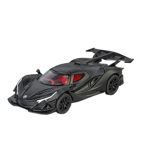 Druckgussfahrzeuge Motorfahrzeuge 1:32 Für Apollo IE Simulation Eines Statischen Modellautos Aus Aluminiumlegierung, Metallmodell, Ornamente, Dekoration Fertiges Modellauto(Black) von PIPJLCGE
